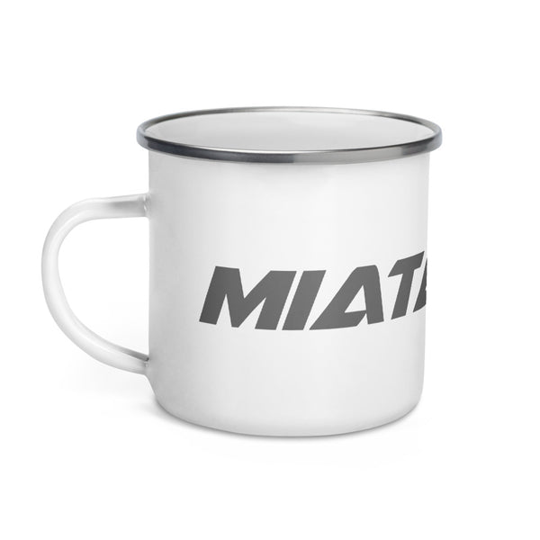 MiataMoto Enamel Miata Mug