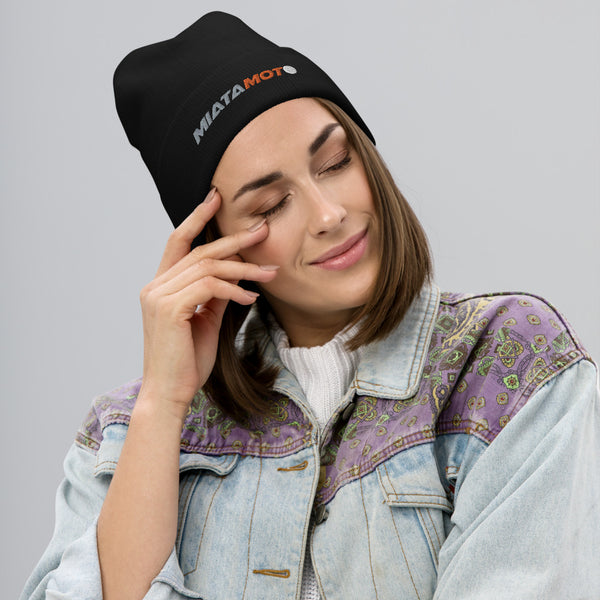 MiataMoto Embroidered Miata Beanie