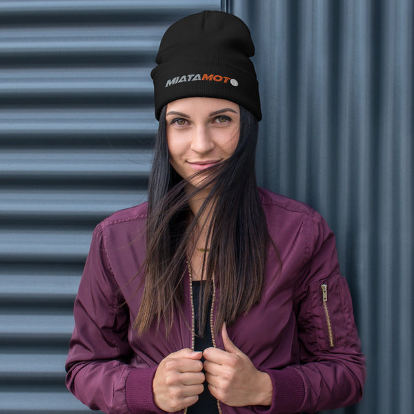 MiataMoto Embroidered Miata Beanie