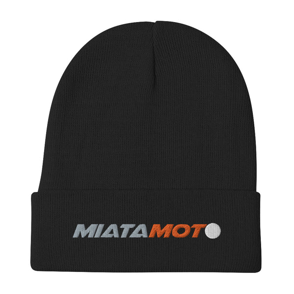 MiataMoto Embroidered Miata Beanie