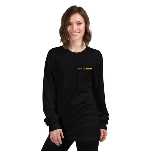 MiataMoto Men's Long Sleeve Miata T-shirt - "Always The Answer!"